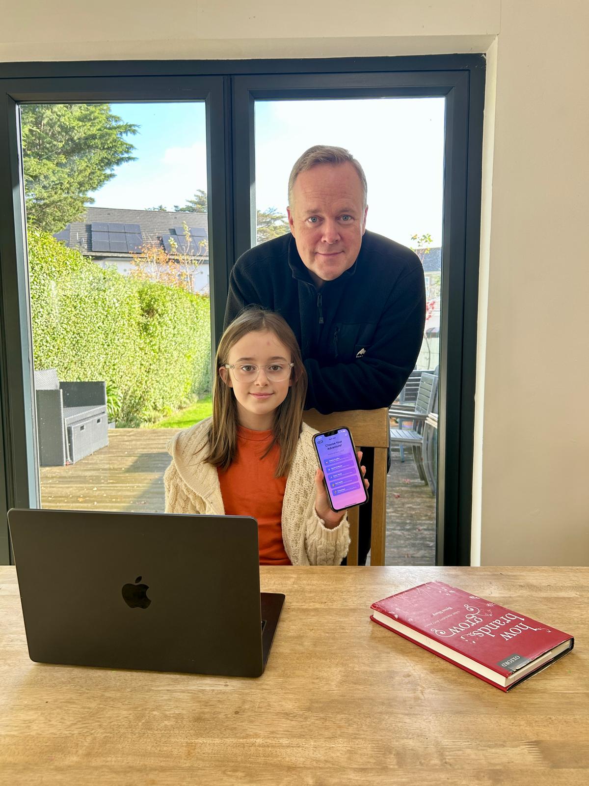 Graham and Lily Kinsella — SpellJam founders